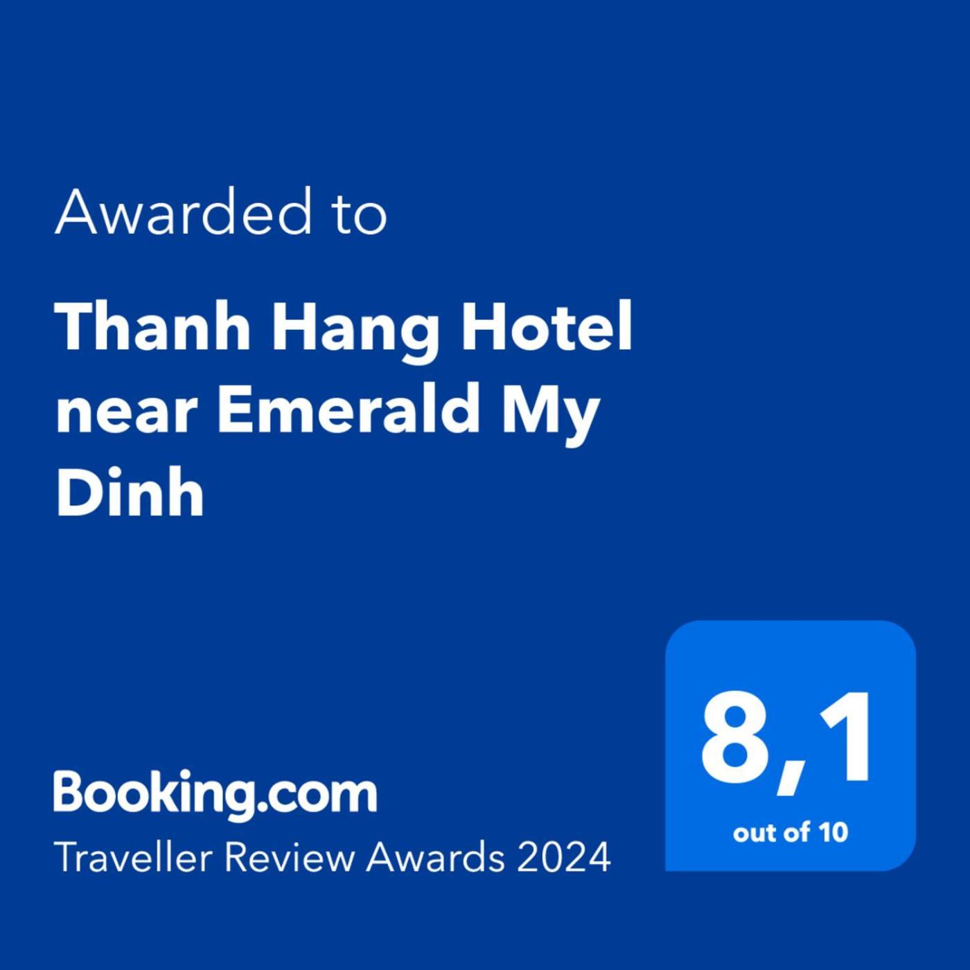 Thanh Hang Hotel Near Emerald My Dinh Hanoi Eksteriør billede